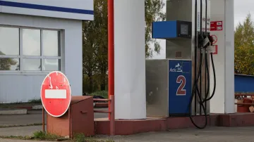 Čerpací stanice v Rusku
