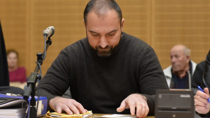 Obžalovaný Martin Hrdlička