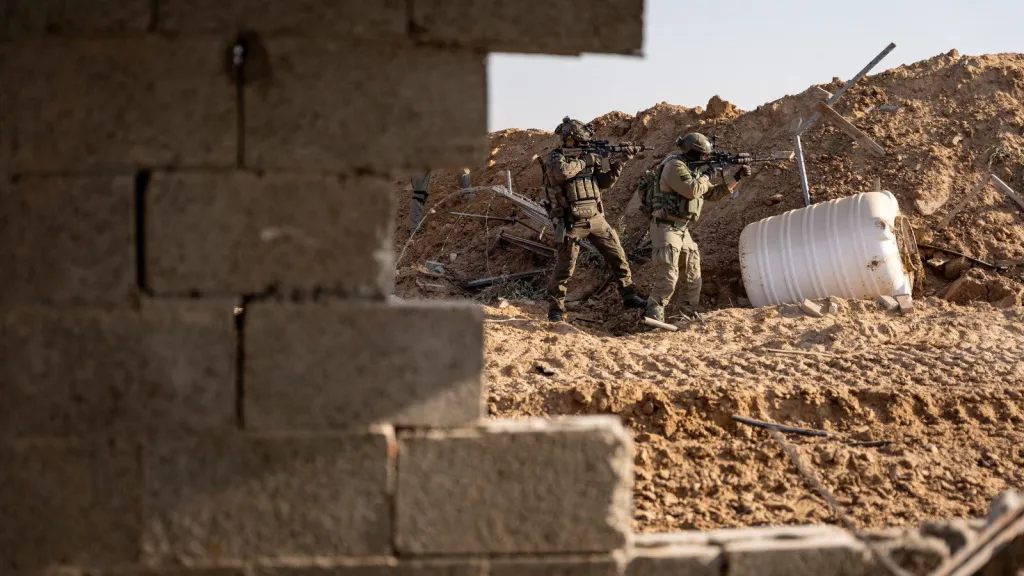 Izraelští vojáci v Pásmu Gazy