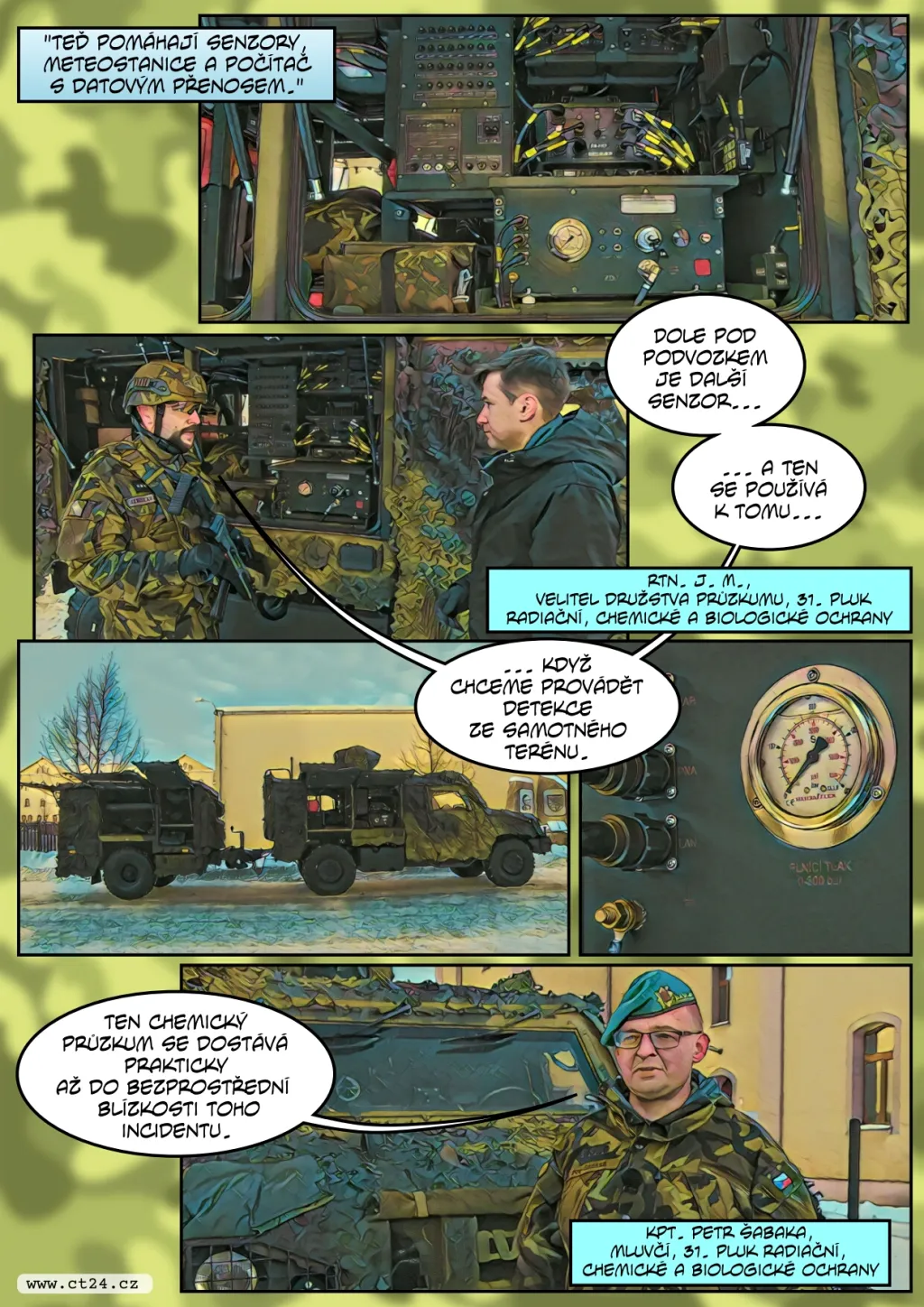 Česká armáda nahrazuje staré stroje