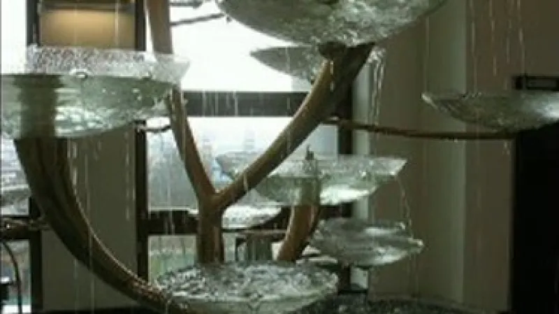 Skleněná fontána z EXPO 58