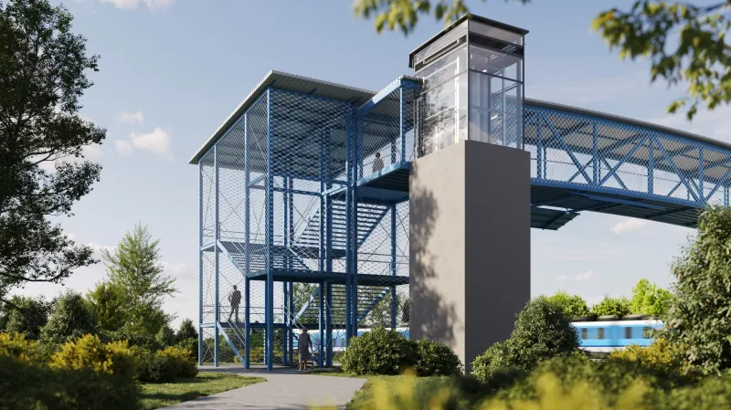 Vizualizace k modernizovanému uzlu Česká Třebová