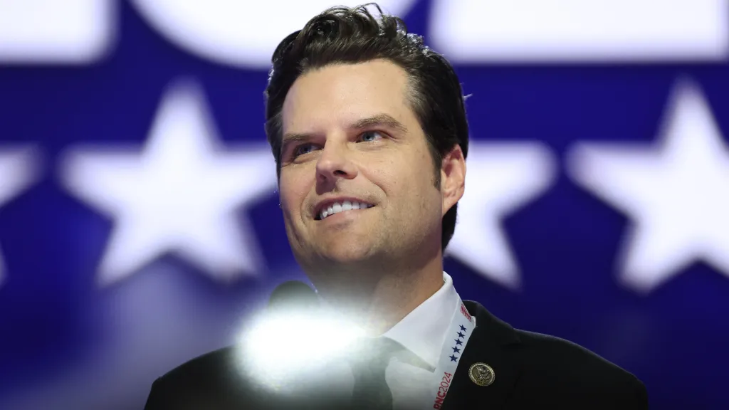 Republikán Matt Gaetz