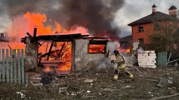 Následky ruského útoku v Žytomyrské oblasti