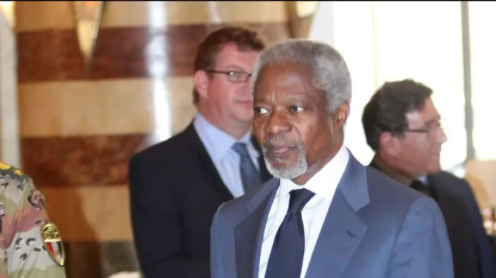 Kofi Annan jako zmocněnec OSN končí