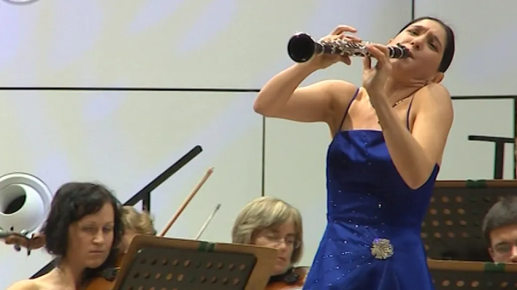 Izraelská klarinetistka Sharon Khamová