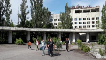 Turisté si oblíbili Černobyl