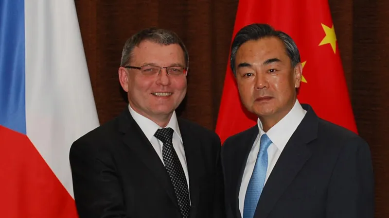 Lubomír Zaorálek a Wang I