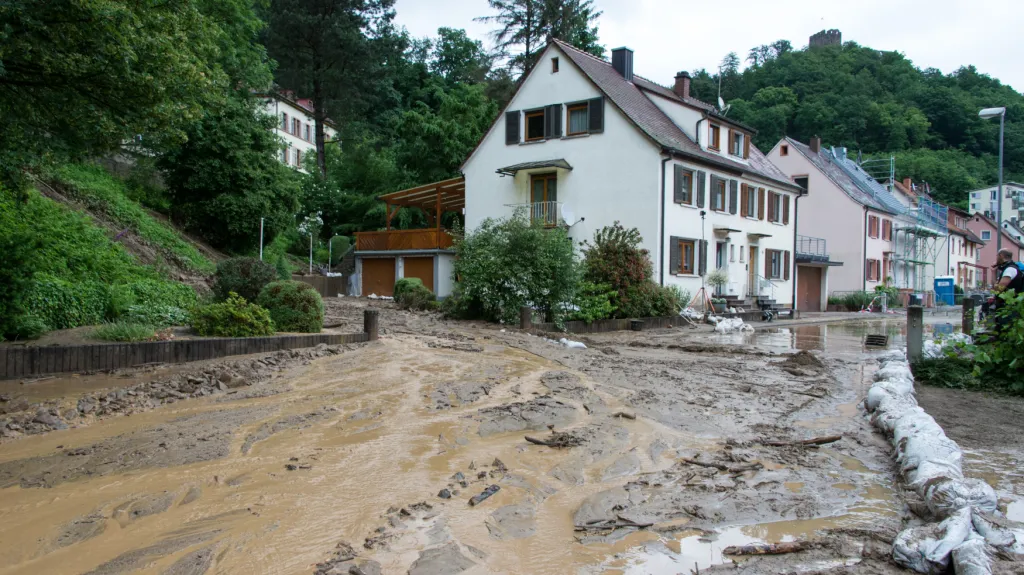 Sesuv půdy ve Waldkirchu