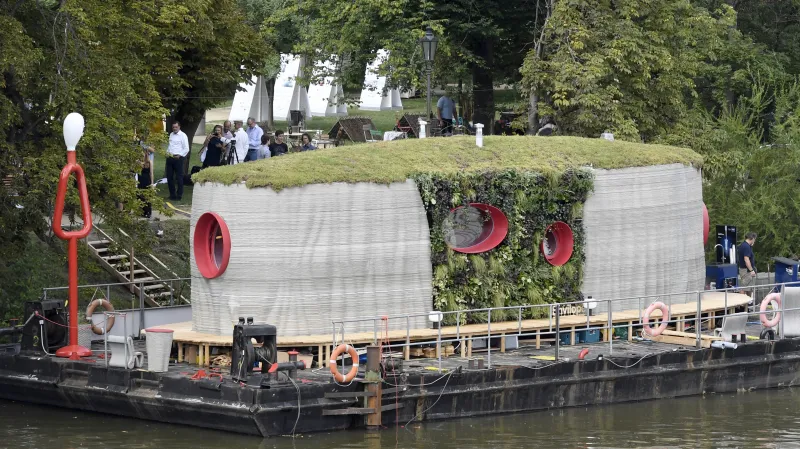 Prototyp 3D tištěného domu Prvok (autor: Michal Trpák)