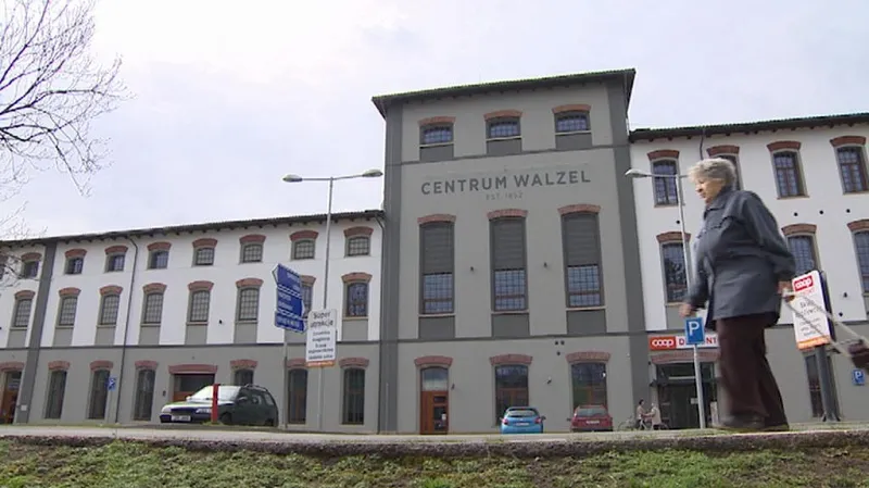 Někdejší tkalcovna v Meziměstí