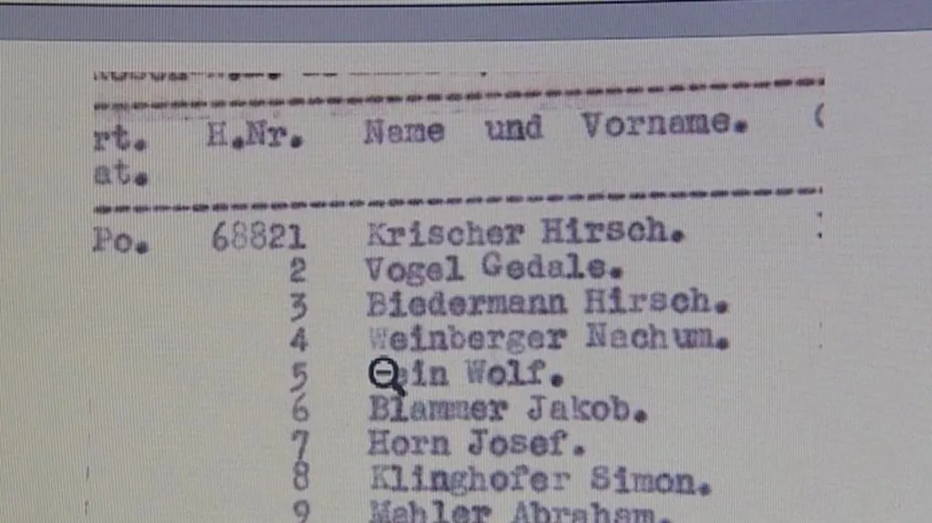 Schindlerův seznam se dostal do aukce