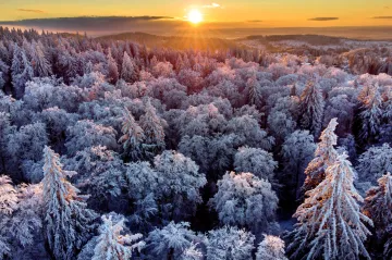 Teploty klesly až na 30 pod nulou, na absolutní rekord to ale nestačí