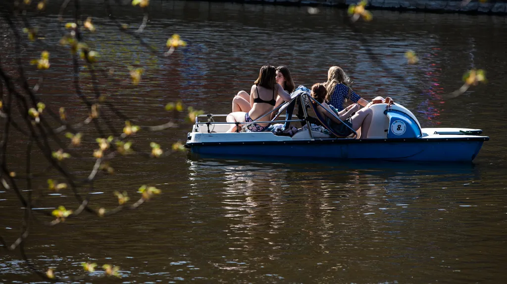 Dubnové teplotní rekordy v Praze