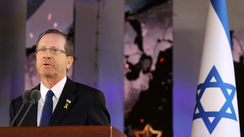 Izraelský prezident Jicchak Herzog