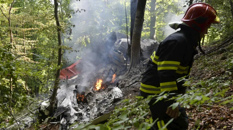 Nehoda letadel na Slovensku