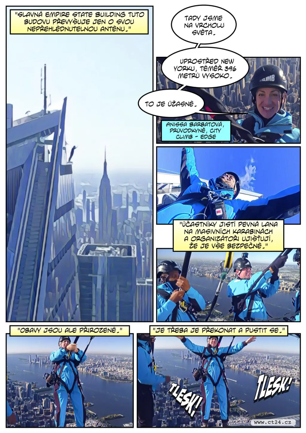 Slézání mrakodrapu