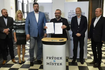 Naše Město Frýdek-Místek zůstane ve vedení radnice. Podepsalo koalici s ANO