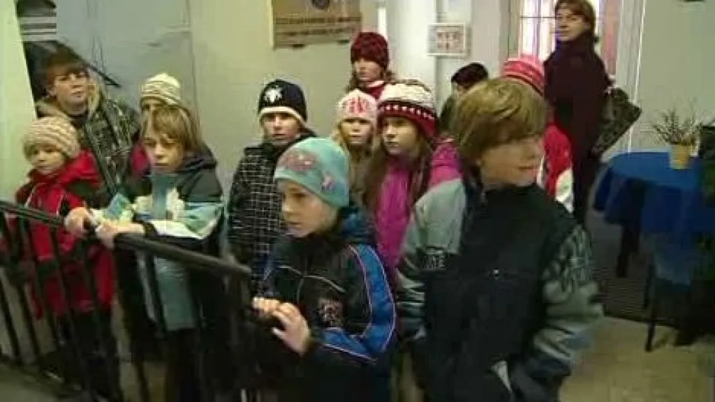 Děti v muzeu