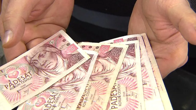 Papírové padesátikoruny