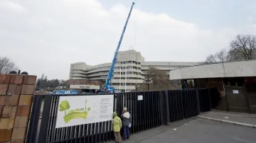 Demolice hotelu Praha