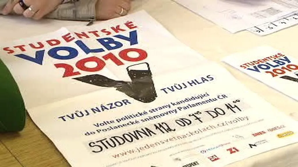 Studentské volby nanečisto