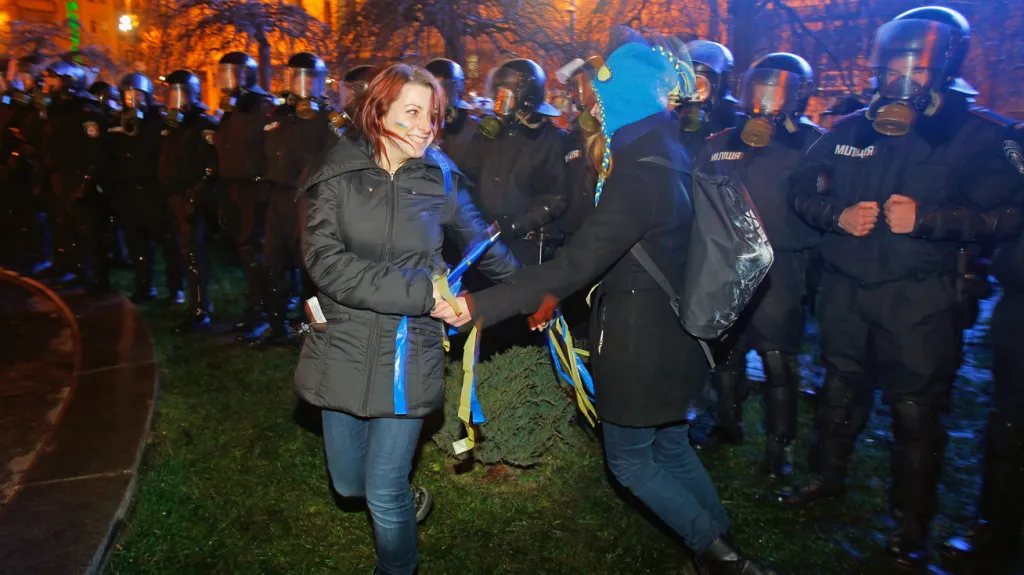 Demonstrace v Kyjevě