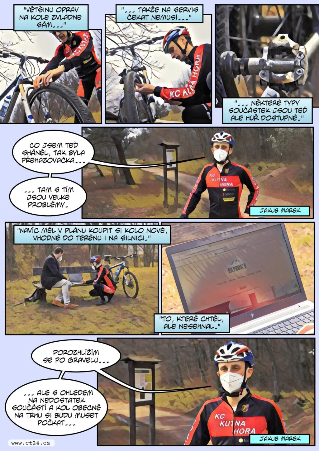 Mnozí obyvatelé Česka vyrazí během dovolené na kolo