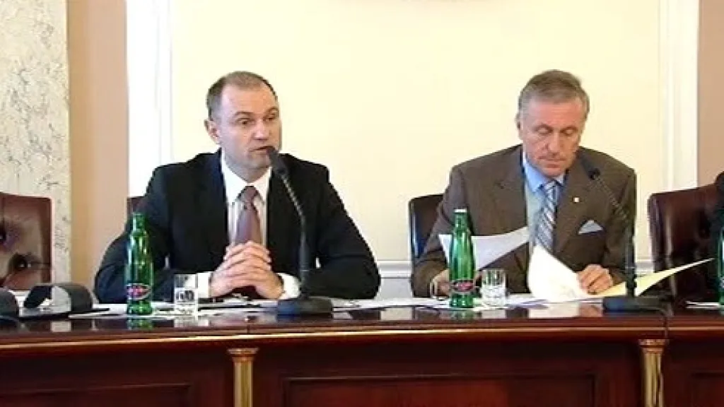 Ivan Langer a Mirek Topolánek