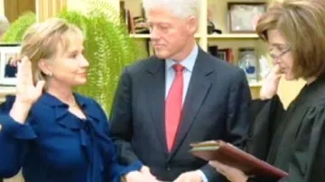 Hillary Clintonová a Bill Clinton