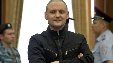 Sergej Udalcov u soudu