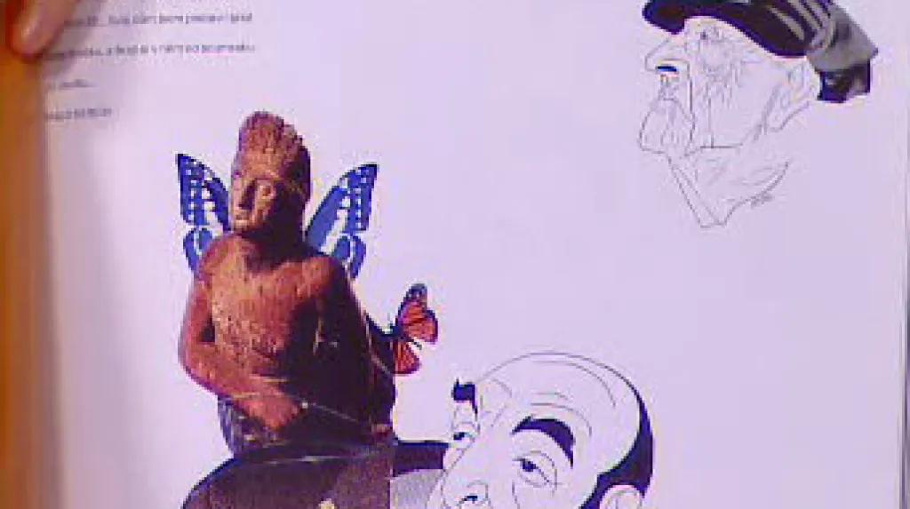 Krikatury, slavné tváře v čarách