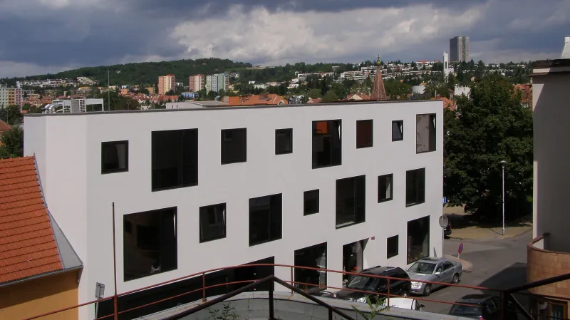 Polyfunkční dům na Burianově náměstí v Brně-Žabovřeskách
