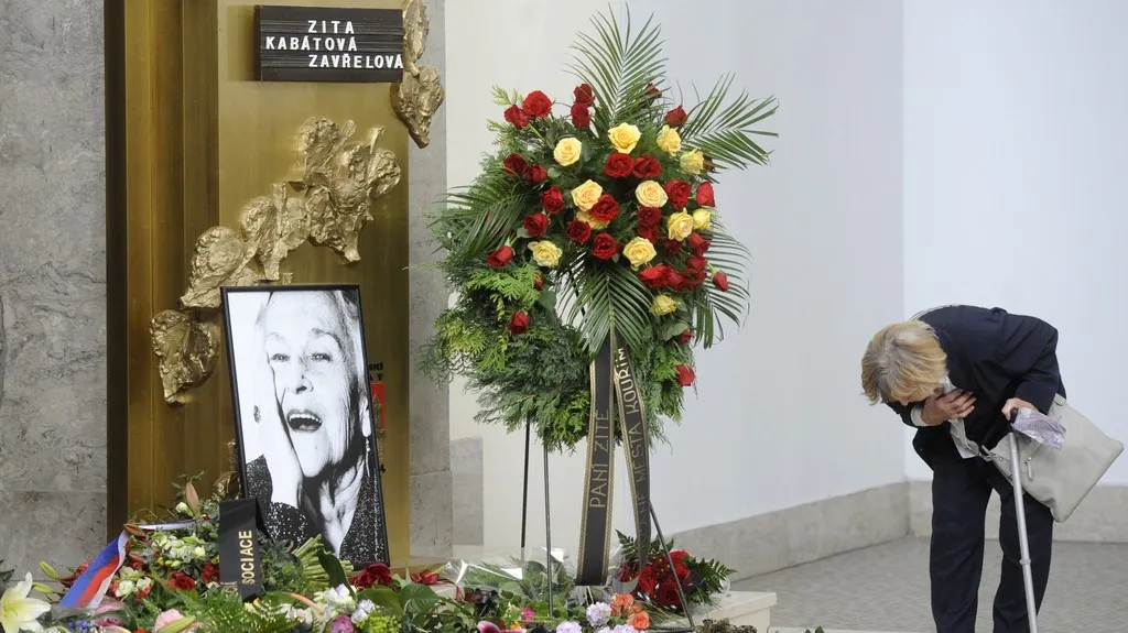 Poslední rozloučení se Zitou Kabátovou