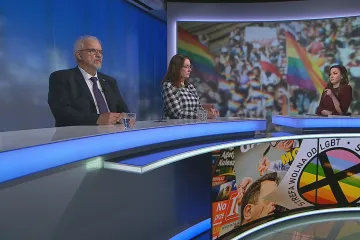 Němcová a David v Událostech, komentářích diskutovali o polarizaci společnosti