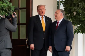 Trump přijal Orbána v Bílém domě