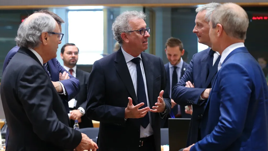 Jednání ministrů financí EU