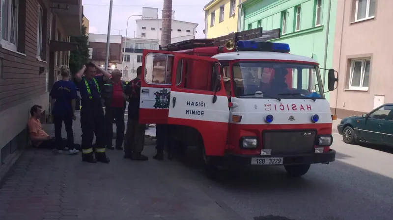 Zásah dobrovolných hasičů z Dobroměřic u Loun