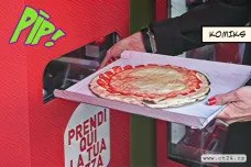 Automat na pizzu dělí Řím. Studenti z něj kupují, profesionálům vadí kvalita těsta