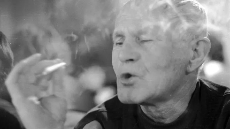 Spisovatel Bohumil Hrabal (1984)