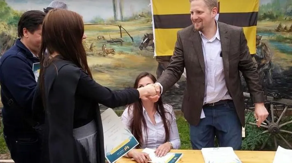 Prezident samozvané republiky Liberland Vít Jedlička