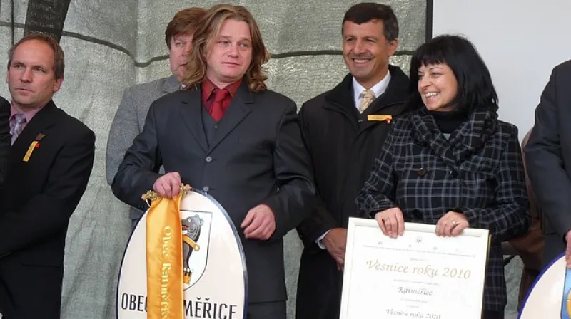 Ratměřické oslavy získaného titulu Vesnice roku 2010