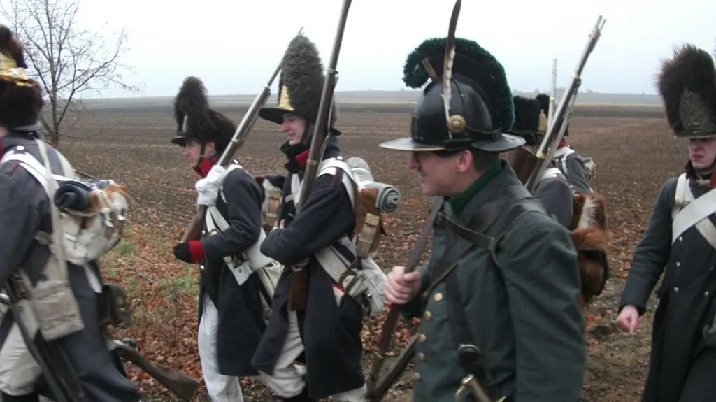 Vojáci se připravují na sobotní bitvu