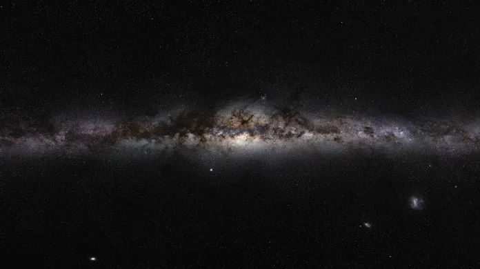 360stupňové panorama Mléčné dráhy