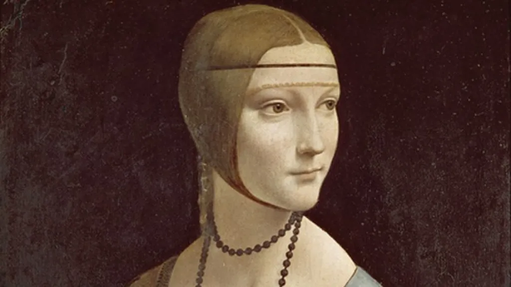 Leonardo da Vinci / Dáma s hranostajem (1489/90)