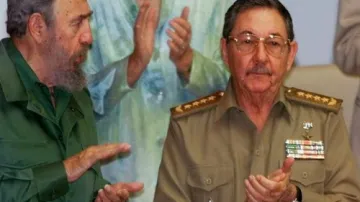 Fidel a Raúl Castro