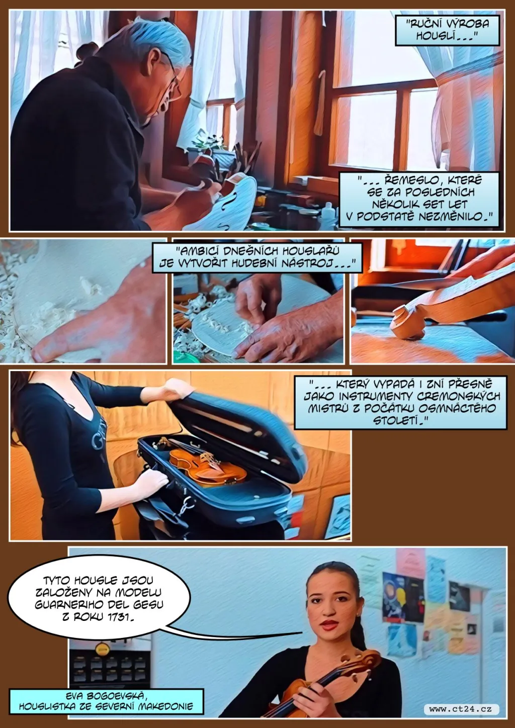 Umělá inteligence má stvořit housle