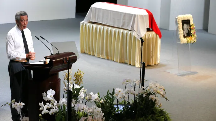 Pohřeb premiéra Lee Kuan Yewa
