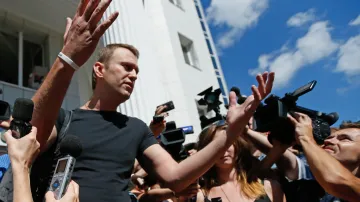 Alexej Navalnyj byl propuštěn z vazby