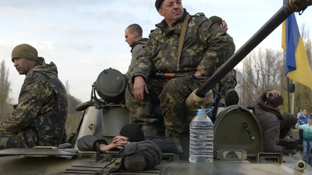 Ukrajinští vojáci